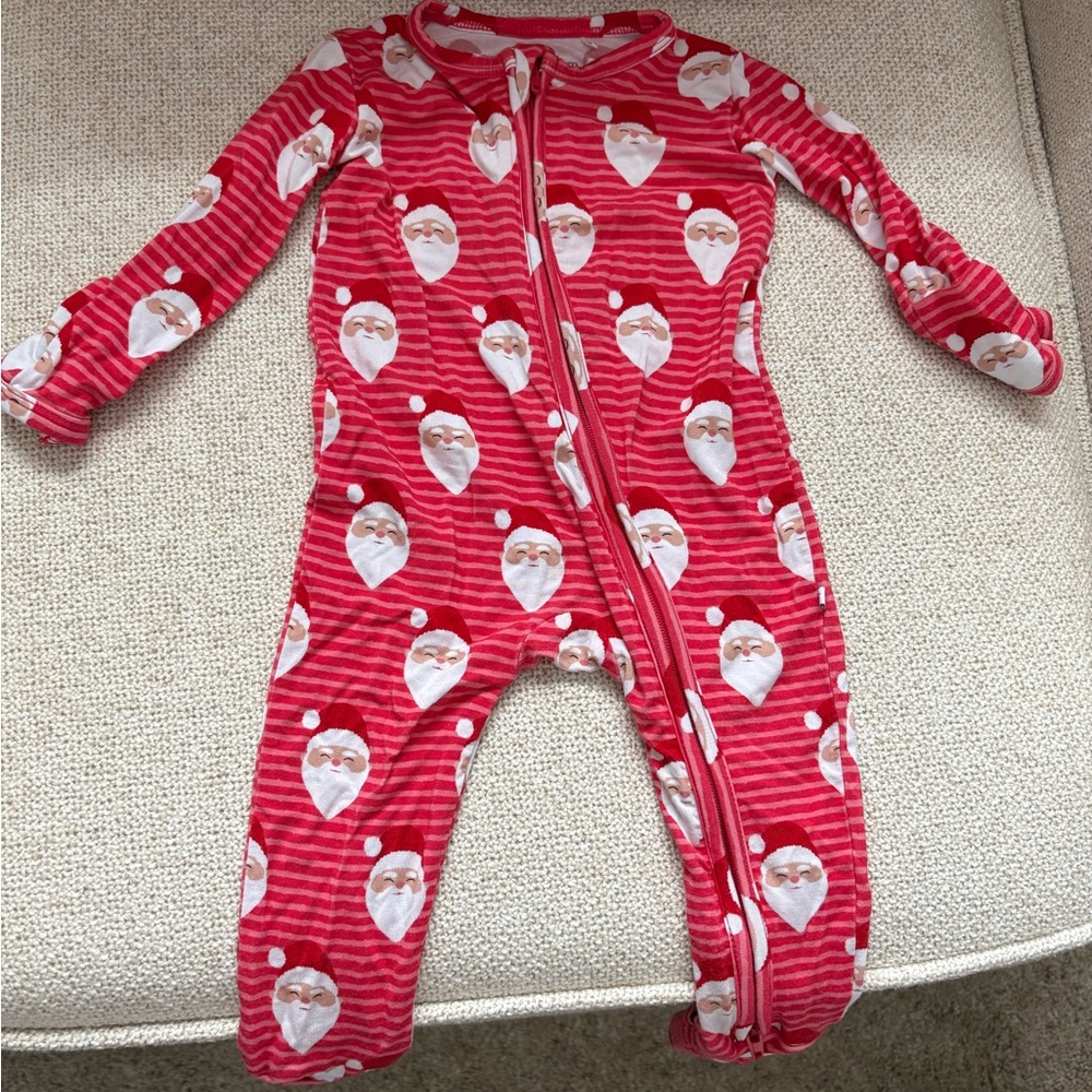 Little Pajama Co Santa Pjs Size 0-3 Months